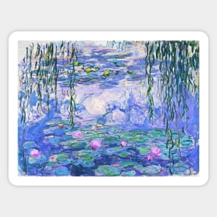 Claude Monet Water Lilies Sticker